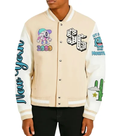 Mascot Varsity Jacket Front Look