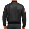 Route 67 Leather Back Jacket Look