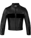 Sierra Racing Black Leather Jacket