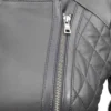 Sophie Genuine Leather Coats for Women Front