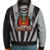 Stylish Gangster Bomber Jacket Back Look