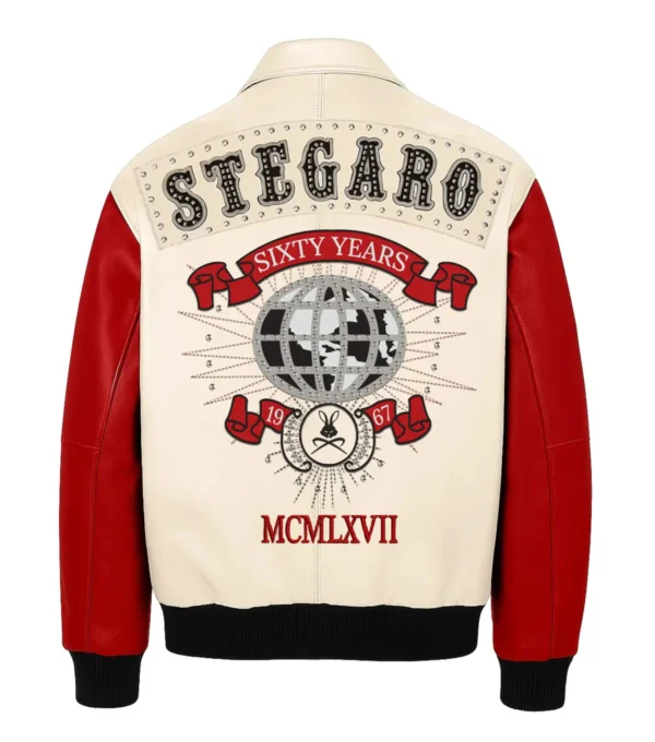 MCMLXVII Vintage Bomber Jacket Back