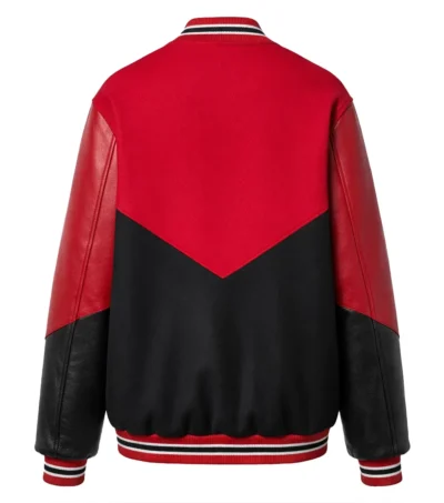 Stegaro Signature Varsity Bomber Jacket Back