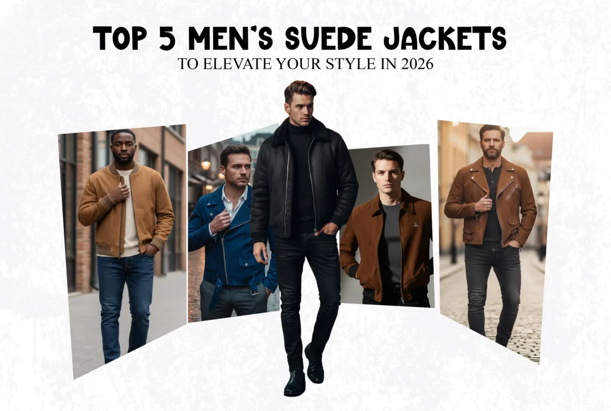 Top 5 Men’s Suede Jackets to Elevate Your Style in 2026