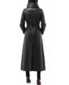 Buy Alaska Women’s Black Genuine Leather Long Coat