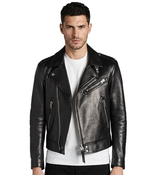 Premium Black Biker Jacket