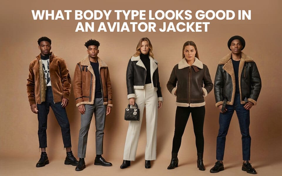 What Body Type Looks Good in an Aviator Jacket