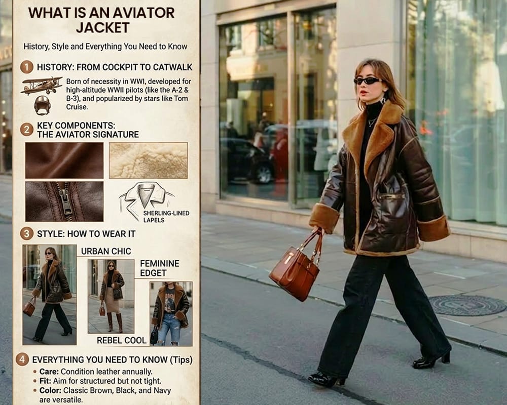 What is an Aviator Jacket? History, Style and Everything You Need to Know