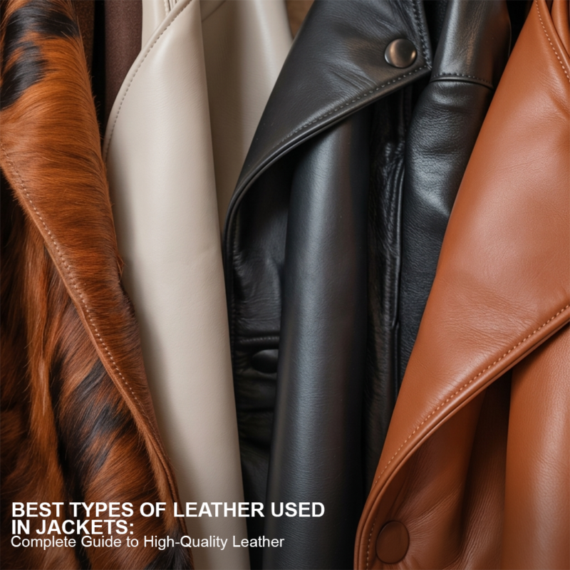 Best Types of Leather Used in Jackets: Complete Guide to High-Quality Leather