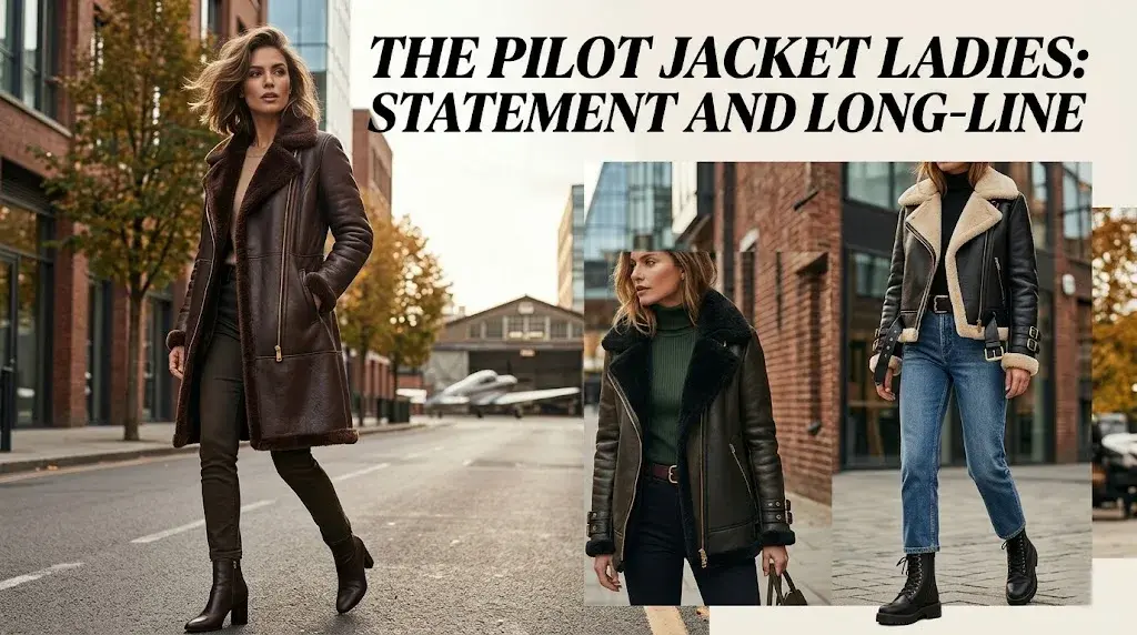 The Pilot Jacket Ladies: Statement and Long-Line