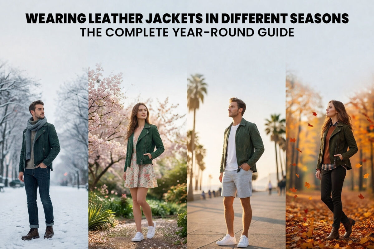 Wearing Leather Jackets in Different Seasons: The Complete Year-Round Guide