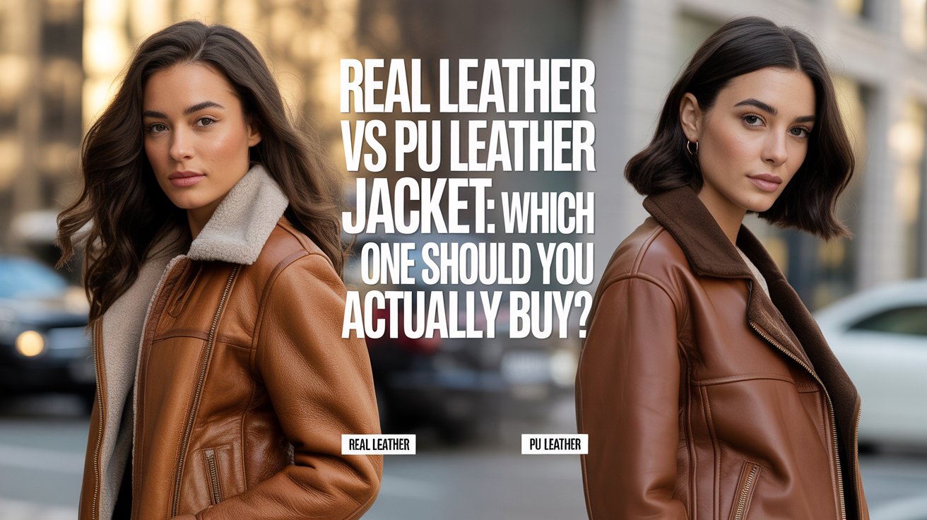 Real Leather vs PU Leather Aviator Jacket: Which One Should You Actually Buy?