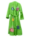 Green Tyler Durden Fight Club Mug Print Bath Robe