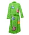 Green Tyler Durden Fight Club Mug Print Bath Robe Back
