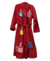 Maroon Tyler Durden Fight Club Mug Print Bath Robe