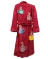 Maroon Tyler Durden Fight Club Mug Print Bath Robe Back