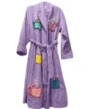 Purple Tyler Durden Fight Club Mug Print Bath Robe