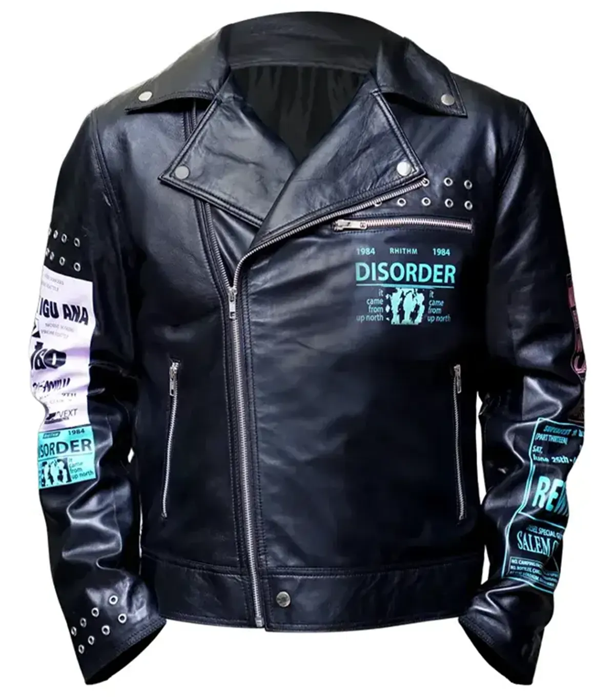 Bloody Valentine Megan Fox Black Leather Biker Jacket