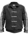Buy Adidas Chinese New Year Black Suede Leather Jacket Multicolor