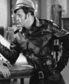 Buy Men's Marlon Brando The Wild One Black Biker Jacket