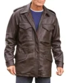 Buy Military M-65 Field Brown Real Leather Jacket