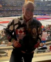 FIFA World Cup 2026 Jeff Hamilton Multi-color Leather Bomber Trophy Jacket Right