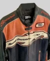 Harley Davidson Screamin Eagle Black Leather Jacket side