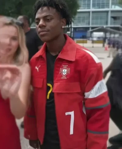IShowSpeed Portugal Red Jacket