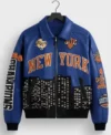 Kith New York Knicks 2026 Champions Leather Jacket