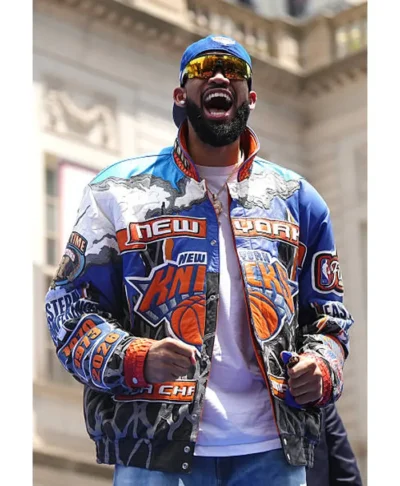 Knicks Parade 2026 Karl-Anthony Towns Jacket