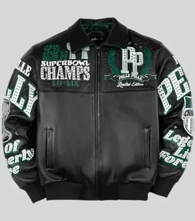 Meek Mill Pelle Pelle Eagles Jacket