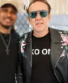 Nicolas Cage LV Nevada 2026 Black Leather Jacket