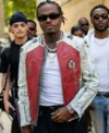 PFW 2026 Gunna Leather Jacket