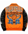Pelle Pelle x FISLL Knicks Jacket Black