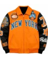 Pelle Pelle x FISLL Knicks Jacket Orange