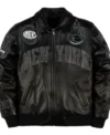 Pelle Pelle x FISLL Knicks Orange Black Jacket