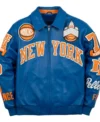 Pelle Pelle x FISLL Knicks Orange Blue Jacket