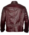Star Lord Guardians of the Galaxy Vol 2 Leather Jacket back