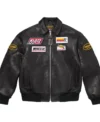 Supreme x Vanson Spider-Man Black Jacket