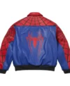 Supreme x Vanson Spider-Man Red Jacket back