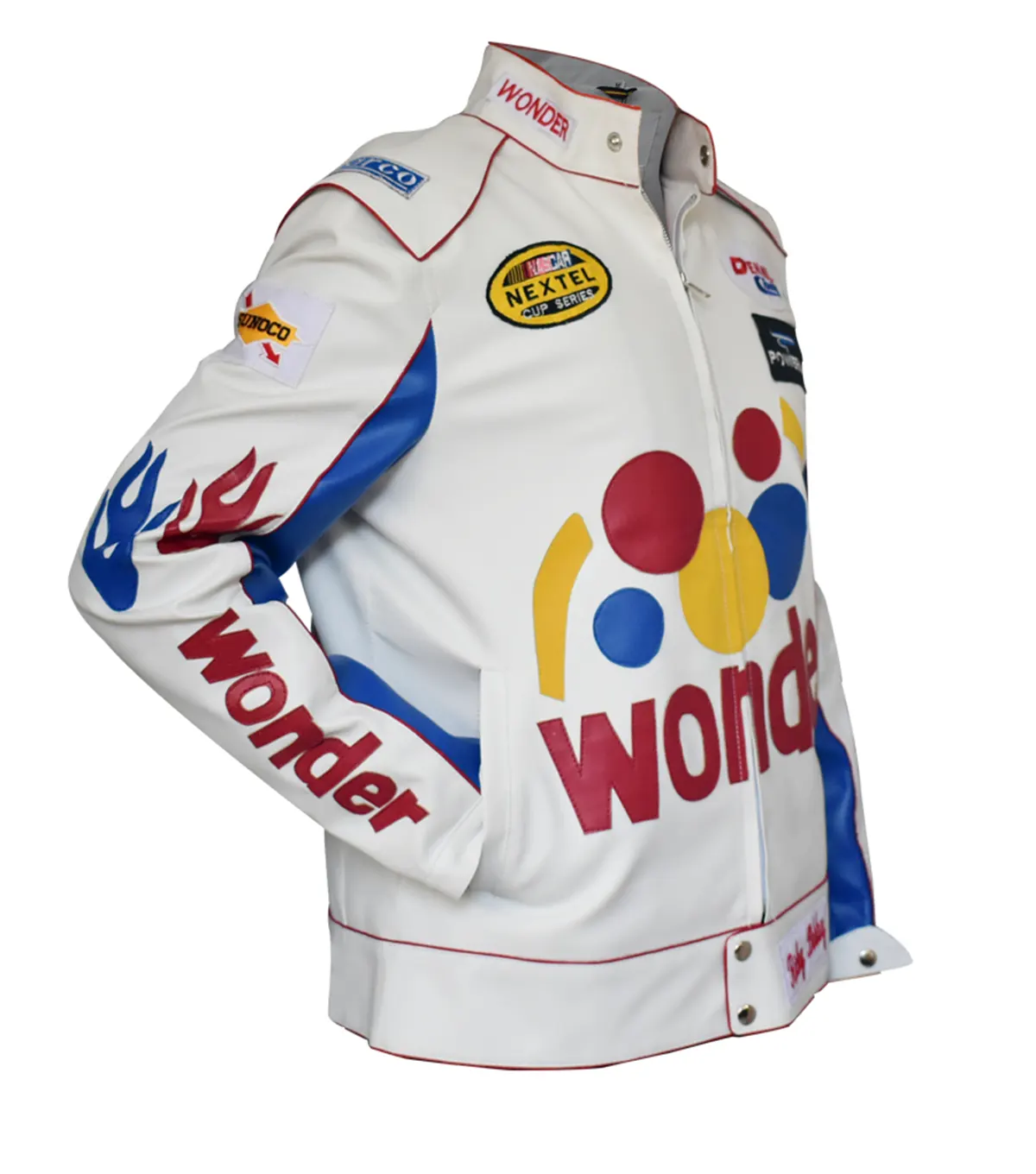 Talladega Nights Ricky Bobby Wonder Bread Racing Jacket SIDE