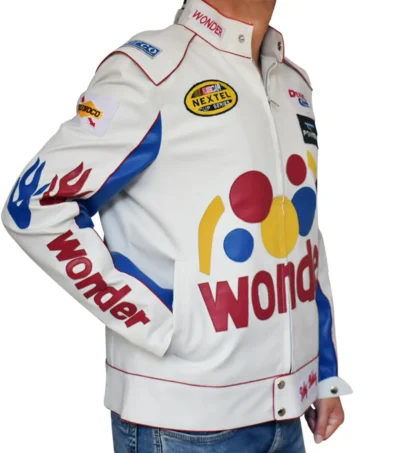 Talladega Nights Ricky Bobby Wonder Bread Racing Jacket side pose