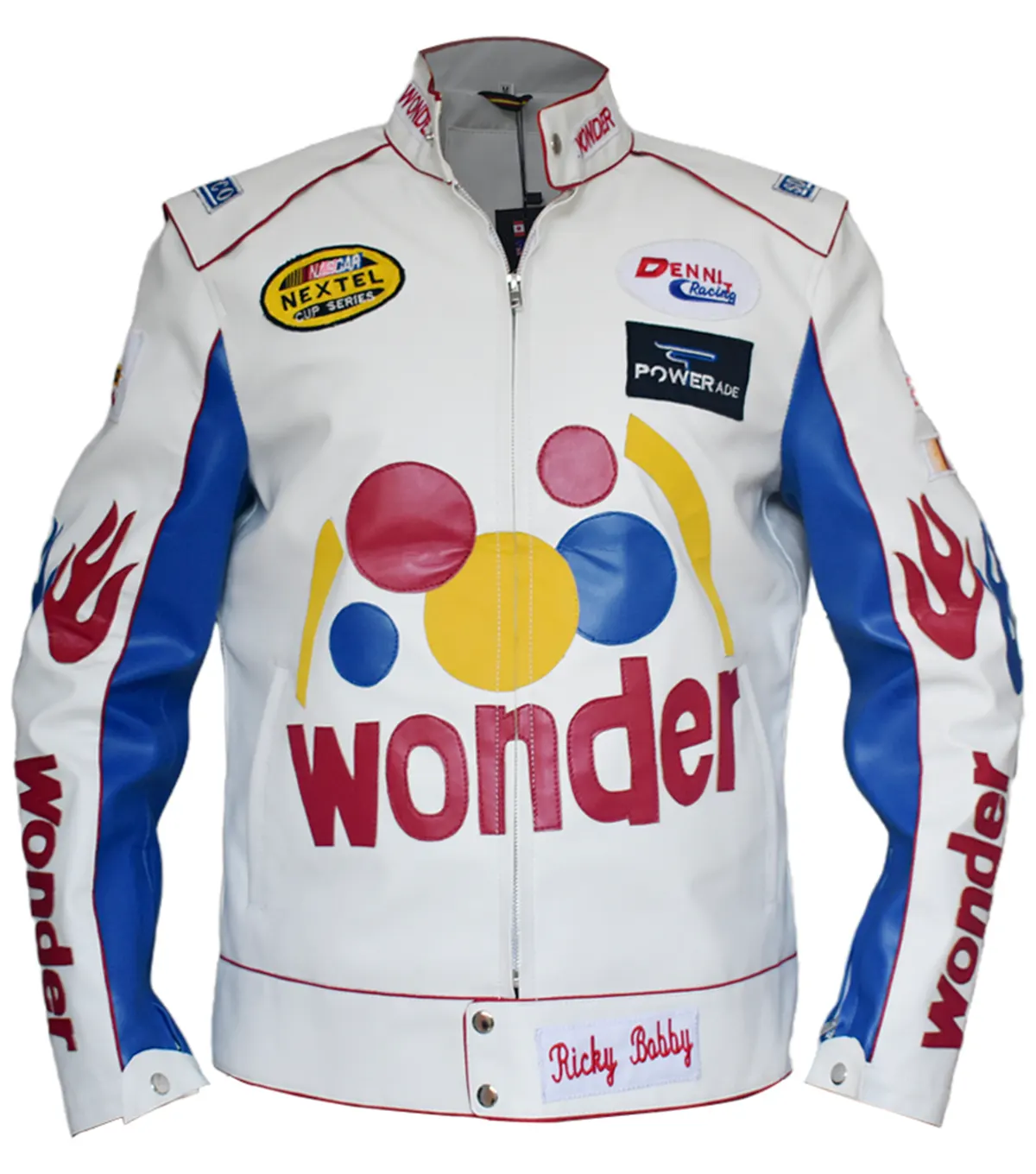 Talladega Nights Ricky Bobby Wonder Bread Racing Jacket