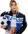 2026 FIFA Gabrielle Figueiredo Brazil Jacket