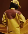 2026 FIFA World Cup Closing Ceremony Swae Lee Leather Flowerboy Jacket Back