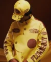 2026 FIFA World Cup Closing Ceremony Swae Lee Leather Flowerboy Jacket Front