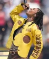 2026 FIFA World Cup Closing Ceremony Swae Lee Leather Flowerboy Jacket Right