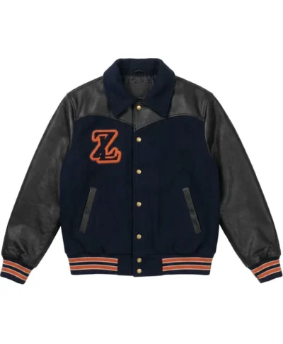 2026 Zedluxe Varsity Jacket Front