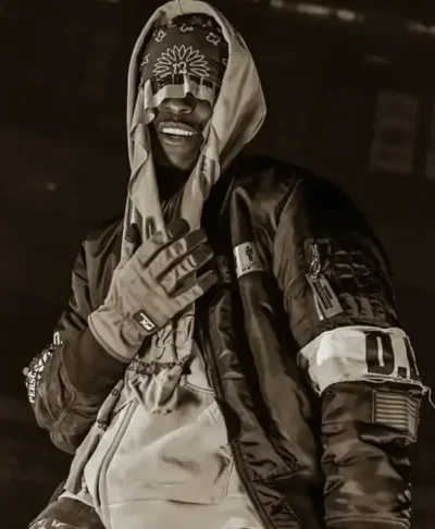 ASAP Rocky Don’t Be Dumb Black Bomber Jacket