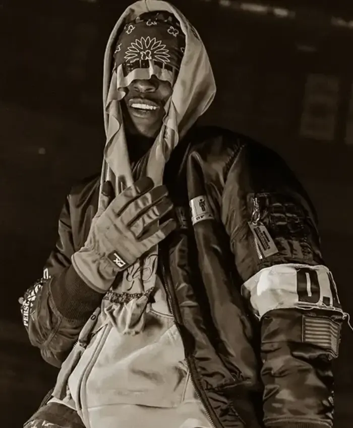 ASAP Rocky Don’t Be Dumb Black Bomber Jacket